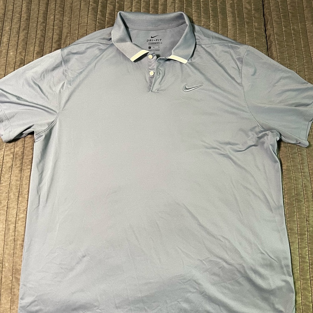 Nike Dri Fit golf polo